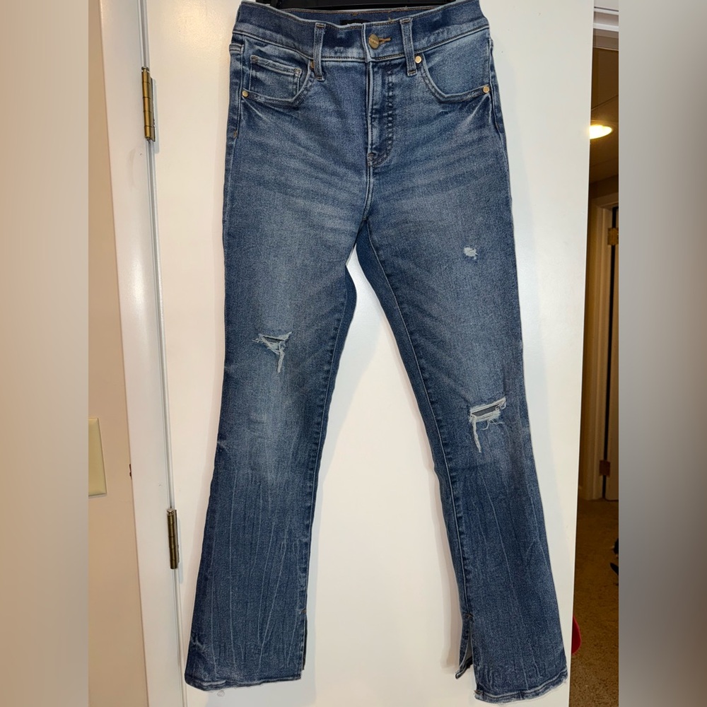 Express Skyscraper Mid Rise Denim